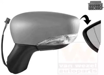 VAN WEZEL 4373817 -  Наружное зеркало